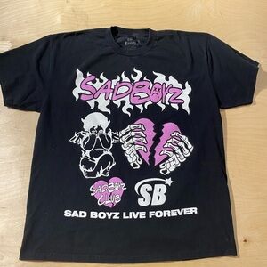Sad Boyz Graphic T-Shirt X- Large (IK)